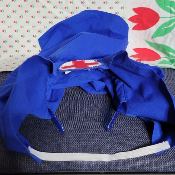 Historical Civil War Reenactment Medic Nurse's Apron and Headscarf Set - Picture 9 of 12